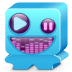 Monster-blue icon