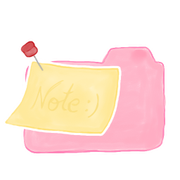 Folder Candy Note icon