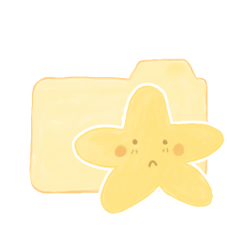 Folder Vanilla Starry Sad icon