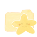 Folder-Vanilla-Starry-Happy icon