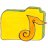 Osd folder y music icon