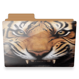 Tiger folder icon