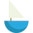 Boat-blue icon