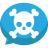 Jolly-roger-bubble-chat icon
