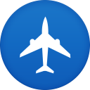Plane-flight icon