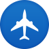 Plane-flight icon