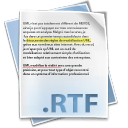 Filetype rtf icon