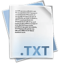 Filetype txt icon