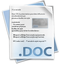 Filetype doc icon