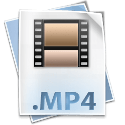 Filetype mp 4 icon