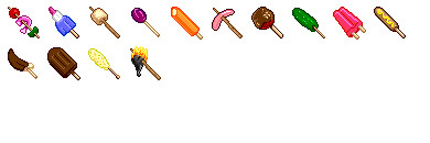 Food On A Stick Icons