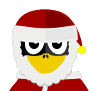 Santa Tux icon