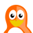 Orange-Tux icon