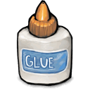 Asymmetrical Glue icon