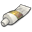 Tube with stuff in it icon