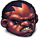 Street Fighter Akuma Icon, UltraBuuf Iconpack