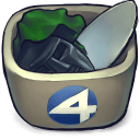 Trash Full icon