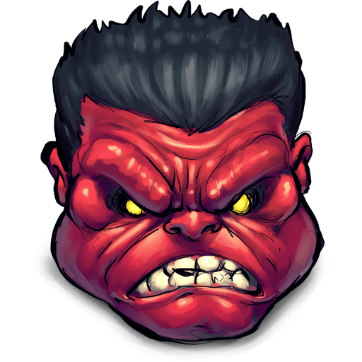 Comics Rulk Angry icon