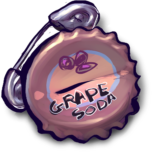 Things-Grape-Soda-Safety-Pin icon