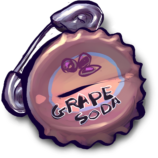 Things Grape Soda Safety Pin icon