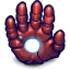 Comics Ironman Hand icon