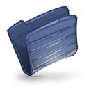 Folder Dark Blue icon