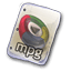 Filetype mpg icon