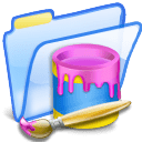 Paint folder icon