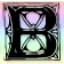 B icon