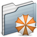 Backup Folder graphite icon