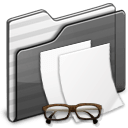 Documents Folder black icon