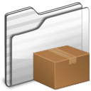 Download Folder white icon