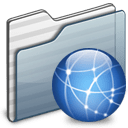Sites Folder graphite icon
