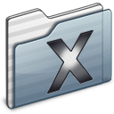 System Folder graphite icon