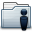 Users Folder graphite icon