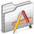 Applications Folder white icon