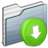 Drop-Box-Folder-graphite icon
