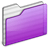 Folder-purple icon