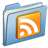 Blue-RSS icon