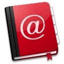 AddressBook Red icon