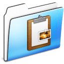 Clipboard Folder smooth icon