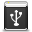 Drive-Black-USB icon