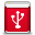 Drive-PRODUCT-Red-USB icon