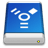 Drive-Blue-FireWire icon