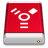 Drive-PRODUCT-Red-FireWire icon