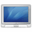 Cinema-Display-old-front-blue icon