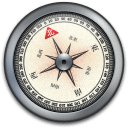 IPhone-Compass-Silver-2 icon