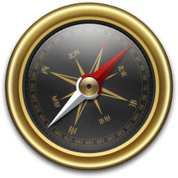 Compass Gold Black Icon Compass Iconset Mcdo Design