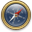 Compass Gold Blue icon