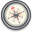iPhone Compass Silver 2 icon